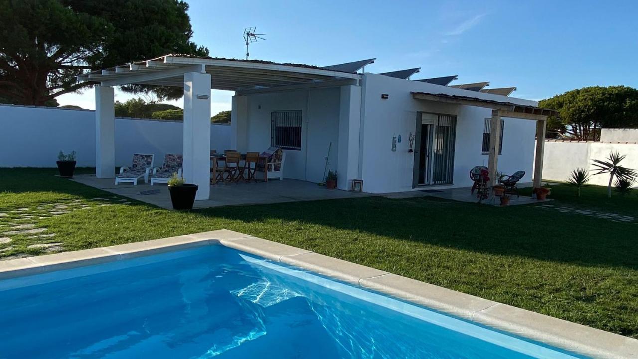 Villa Casa Costa Ecologica Y De Design Con Piscina, Jardin Y Parking Chiclana de la Frontera Esterno foto
