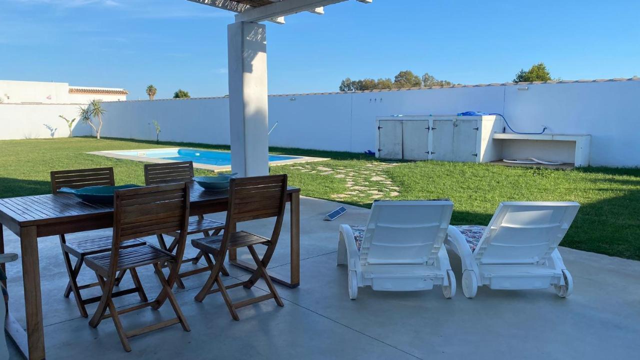 Villa Casa Costa Ecologica Y De Design Con Piscina, Jardin Y Parking Chiclana de la Frontera Esterno foto