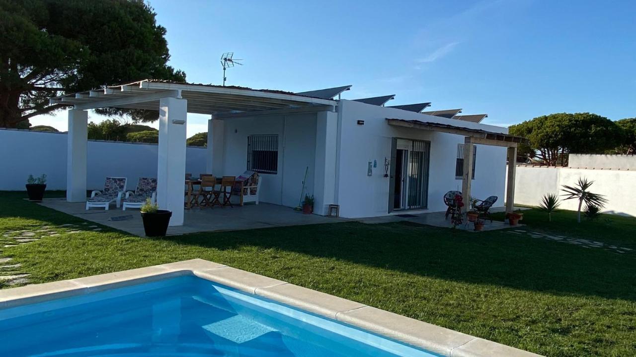 Villa Casa Costa Ecologica Y De Design Con Piscina, Jardin Y Parking Chiclana de la Frontera Esterno foto
